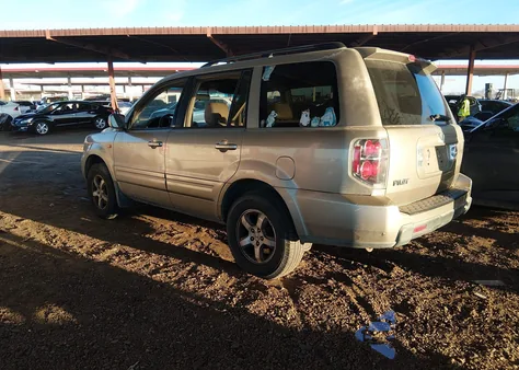 2007 Honda Pilot Ex-L из США, поврежденный, VIN 5FNYF28507B027790